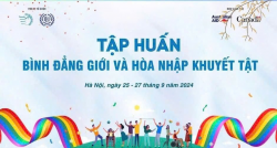 Tập huấn nâng cao nhận thức về bình đẳng giới và hòa nhập cho người khuyết tật